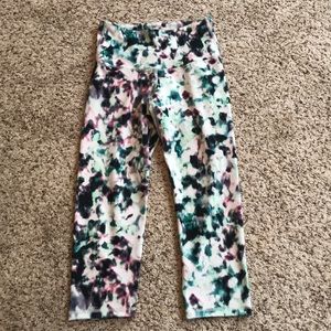 Old Navy Workout Leggings Rare Print Size S